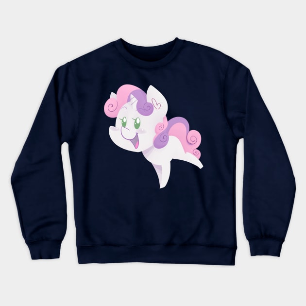 Sweetie Belle Crewneck Sweatshirt by MidnightPremiere